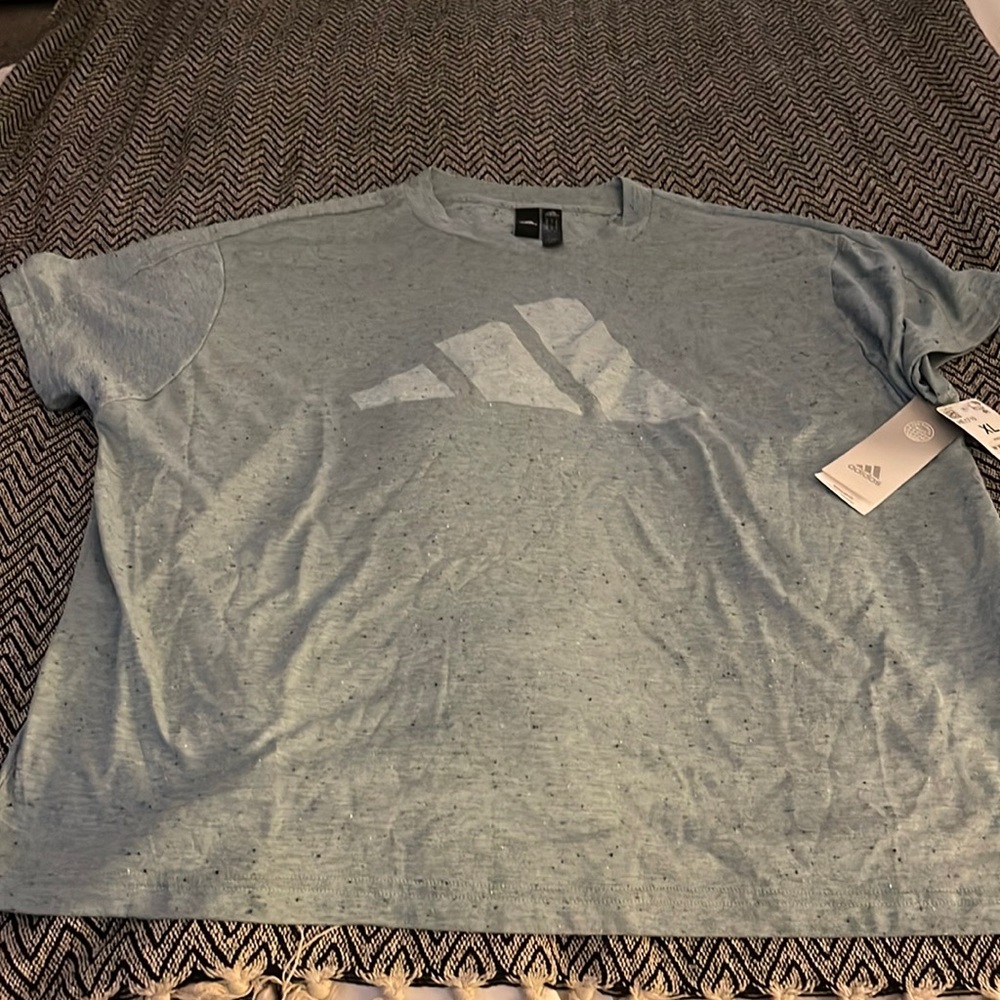 Adidas womens running workout shirt